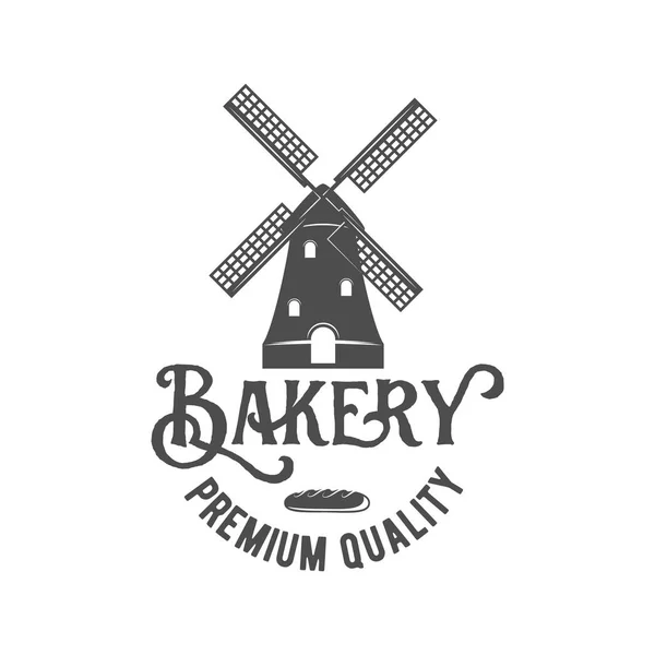 Bakery badge ico — Stock Vector
