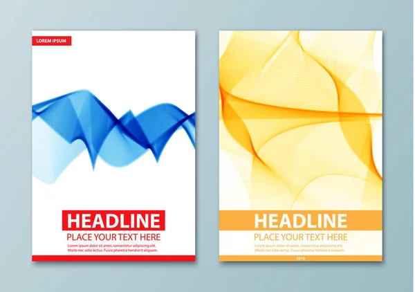 Brochures abstraites modernes — Image vectorielle