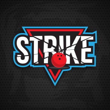 Renkli bowling logosu