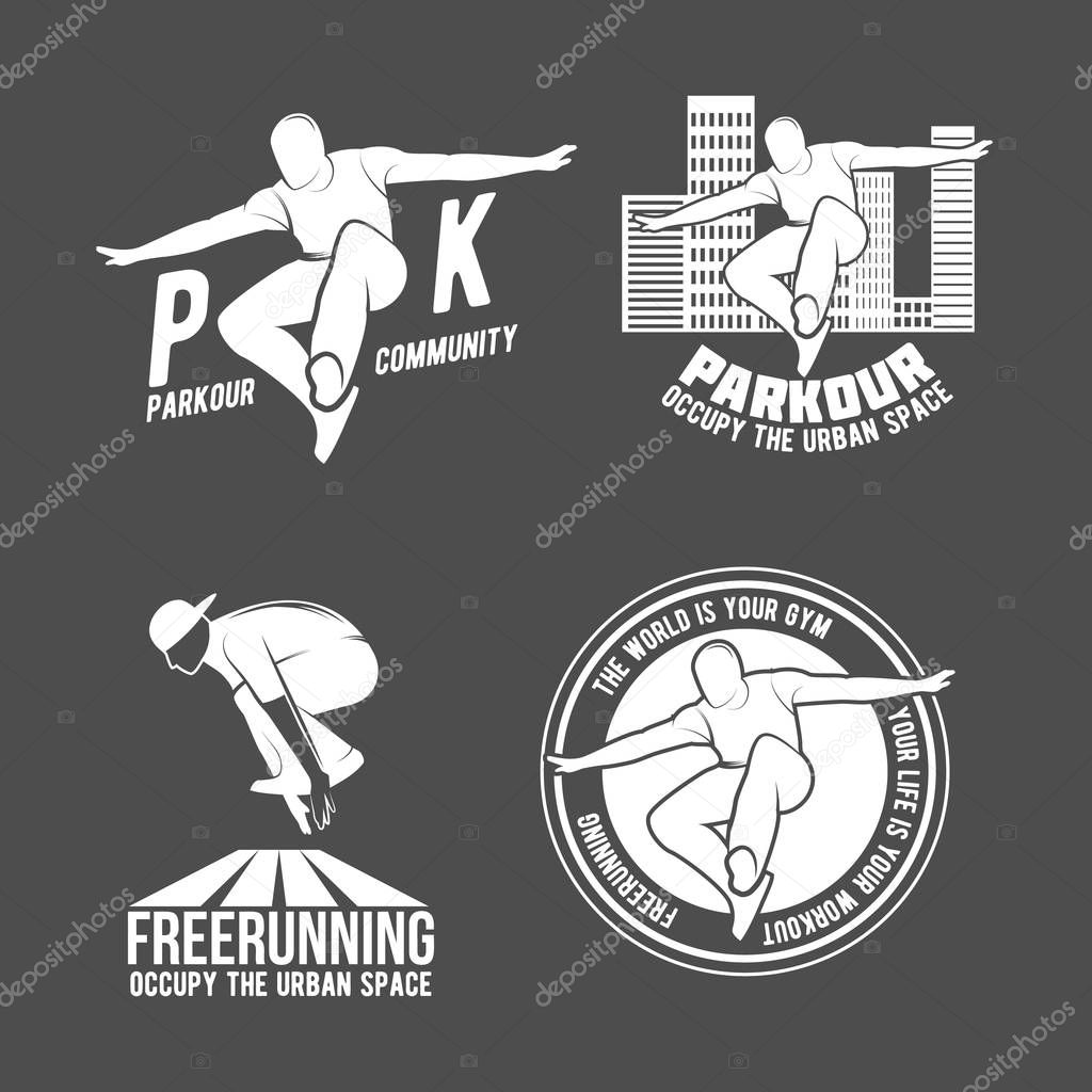  parkour and free running badges