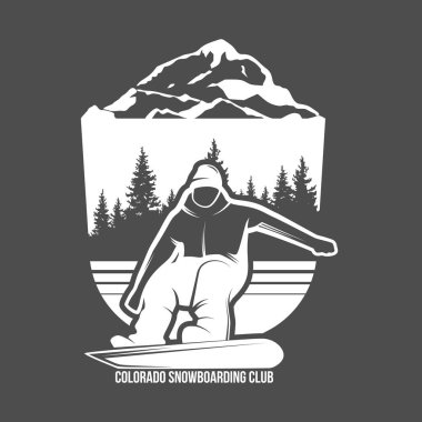 snowboard rozet kış spor