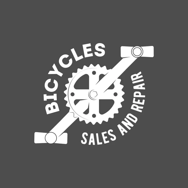 Σήμα ρετρό ποδήλατο — Διανυσματικό Αρχείο