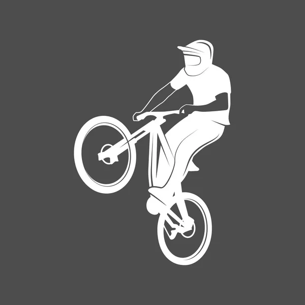 Mountainbike-Abzeichen — Stockvektor