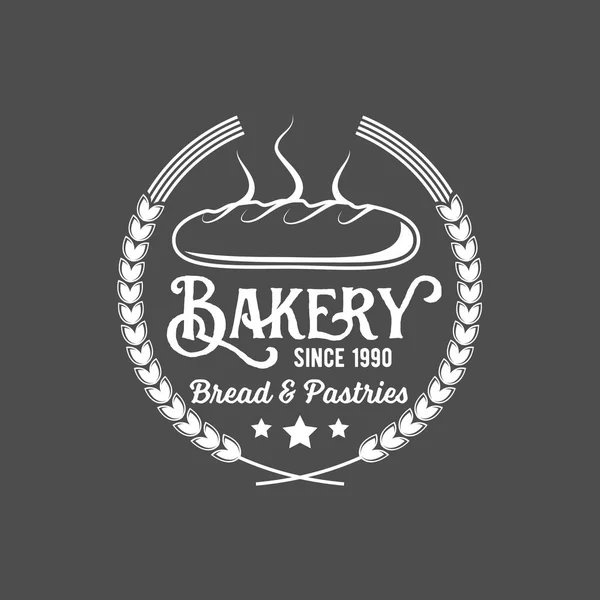 Logo dan lencana toko roti - Stok Vektor