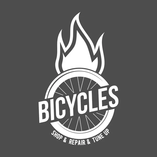 Σήμα ποδήλατο βουνού — Διανυσματικό Αρχείο