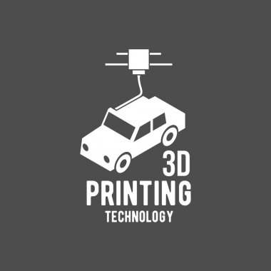 Modern yazıcı rozeti