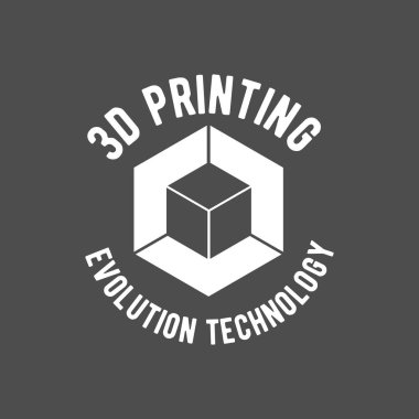 Modern yazıcı simgesini