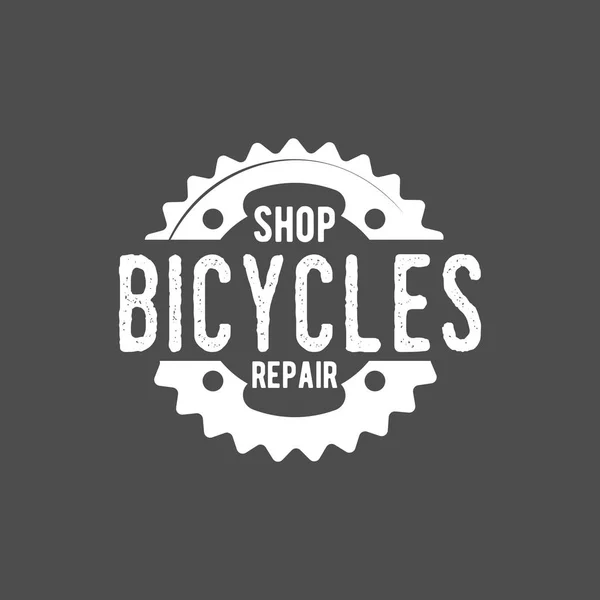 Distintivos de loja de bicicletas — Vetor de Stock