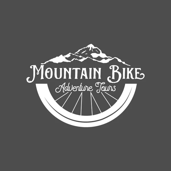 Distintivi mountain bike — Vettoriale Stock