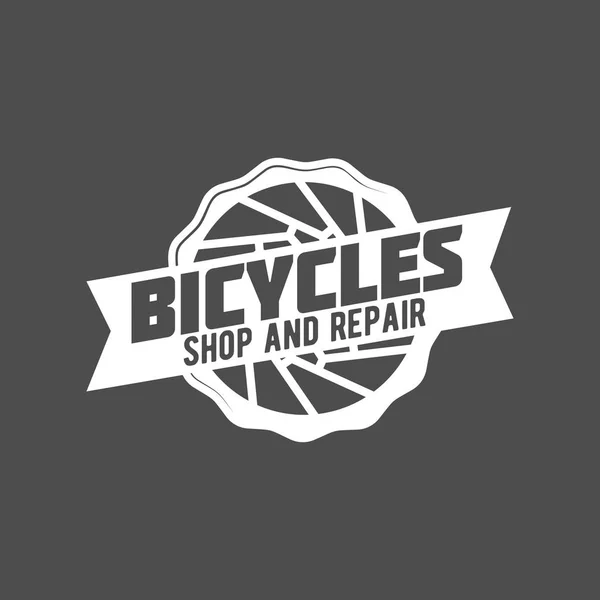 Κονκάρδες κατάστημα ποδηλάτων — Διανυσματικό Αρχείο