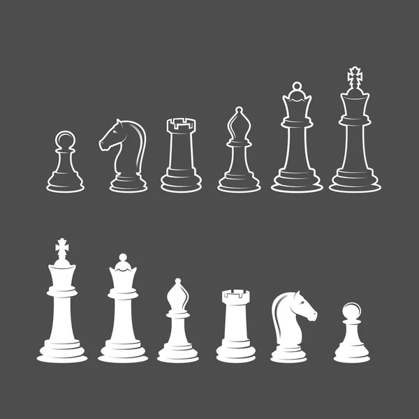 Etiqueta de ajedrez Vintage Ilustraciones de stock libres de derechos