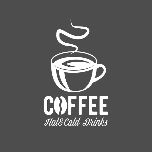 Coffee shop logo — Stock Vector