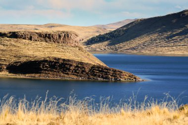 Umayo Gölü, Pön Peru 'da titicaca yakınlarında.