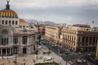Güzel sanatlar sarayı Meksika 'nın başkentinde..