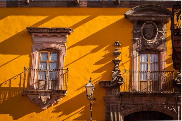 Tradycyjne Kolonialne Ulice San Miguel Allende — Zdjęcie stockowe