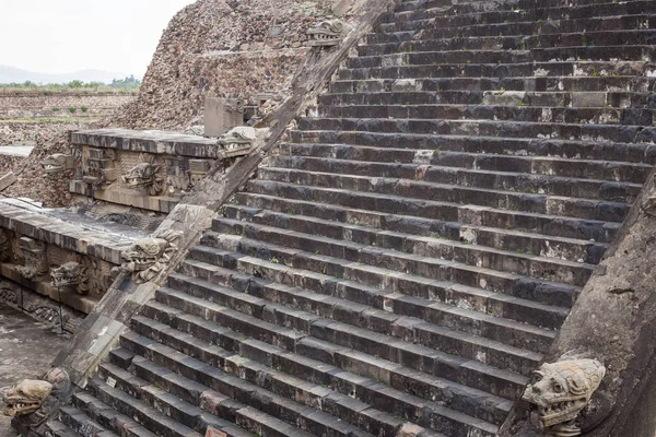 Teotihuacan Azteca Ruínas Centro México — Fotografia de Stock