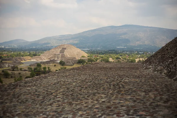 Teotihuacan Azteca Ruínas Centro México — Fotografia de Stock