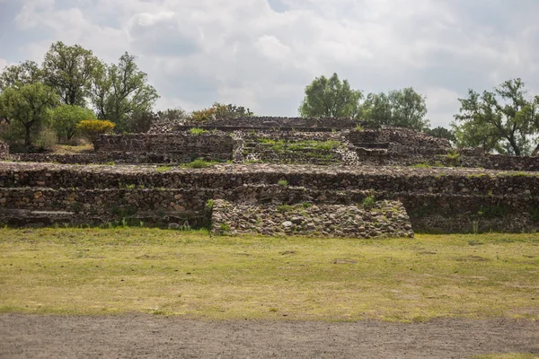 Αζτέκων Ερείπια Του Teotihuacan Στο Κεντρικό Μεξικό — Φωτογραφία Αρχείου