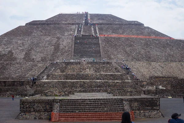 Теотіуакан Ацтек Руїни Центральній Частині Мексики — стокове фото