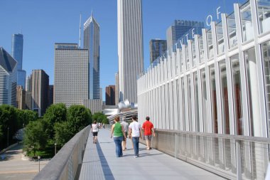 Chicago, Illinois - Temmuz 30: Chicago Sanat Enstitüsü bir vardır
