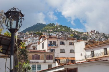 Taxco'da Guerrero Meksika colrful kasaba.