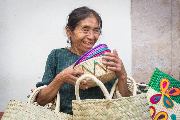 Vendedores Tradicionales Artesanías Mexicanas Taxco Guerrero — Foto de Stock