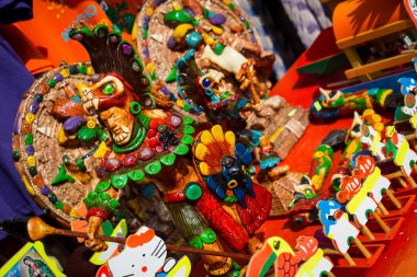 Meksika hatıraları Aztekler el sanatları