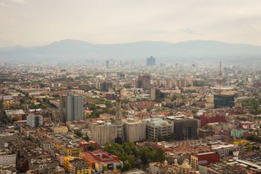 mexico City havadan görünümü