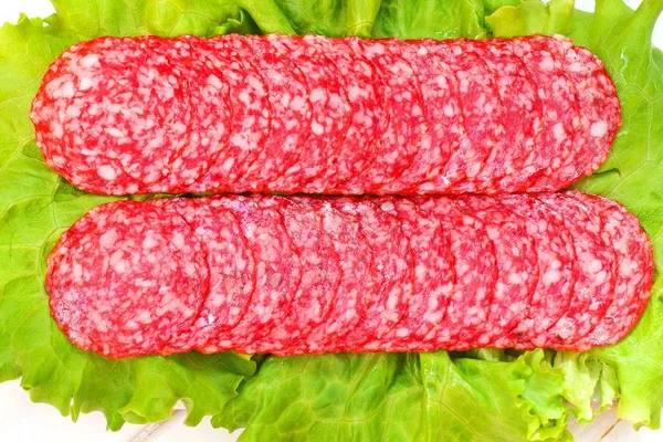 Delizioso Salame tradizionale — Foto Stock