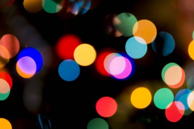 Noel Bokeh arka planı