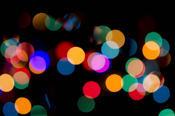 Vánoční pozadí Bokeh — Stock fotografie