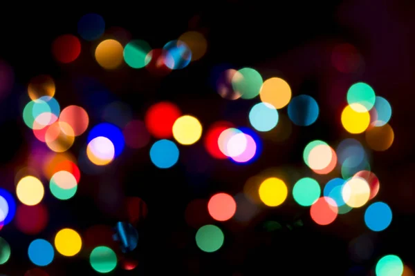 Vánoční pozadí Bokeh — Stock fotografie