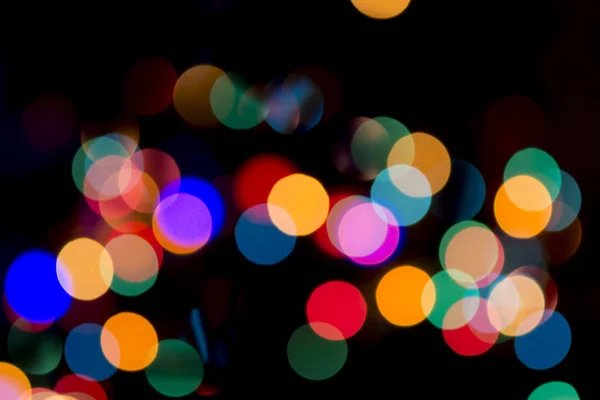 Vánoční pozadí Bokeh — Stock fotografie