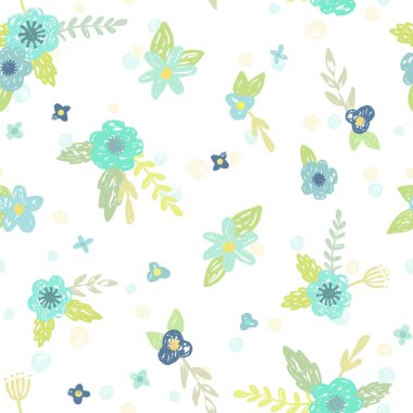 Grunge çiçek arkaplanı.