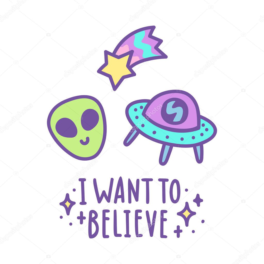 I want to believe.