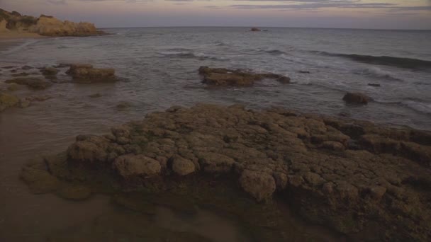 ALBUFEIRA - Praia da Gale, Algarve, Portogallo — Video Stock