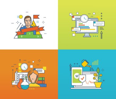 Kavram - kariyer geliştirme, proje yönetimi, yatırım ve ödemeleri, online eğitim.