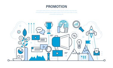 Devam eden iş ve iş, başarı, promosyonlar, Hizmetleri.