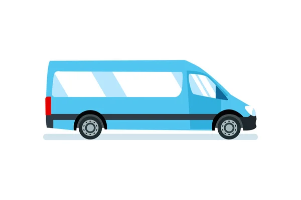 Auto für den Transport von Personen, Gütern und Materialien. — Stockvektor