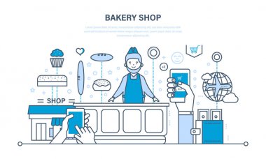 Satıcı Banka ticaret. Sipariş, ödeme, ürünlerin teslim.
