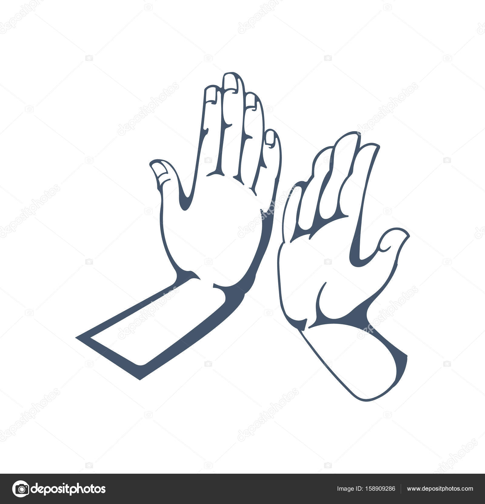 Hand Drawn Sketch Style Of Human Hands Clapping Ovation Royalty Free SVG,  Cliparts, Vectors, and Stock Illustration. Image 133026472.