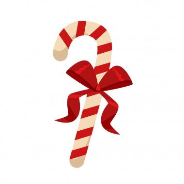 Tatlı lolipop, karamel, dekoratif şeritte. Noel candy, doğum günü hediyesi.