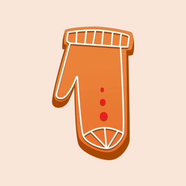 Noel gingerbread sır ile. Yeni yıl hediye, tatlılar, lezzetli yemek.