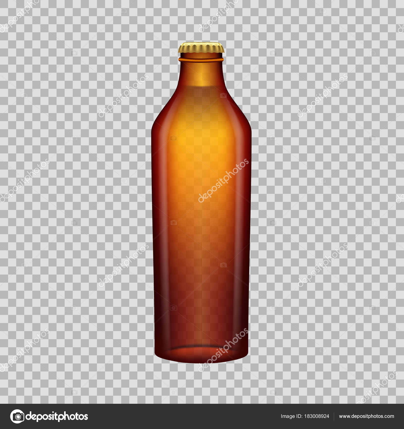 スクリュー キャップと現実的なテンプレート空の美しいグラス ビール瓶 ストックベクター C Ideyweb スクリュー キャップと現実的なテンプレート空の美しいグラス ビール瓶 ストックベクター C Ideyweb