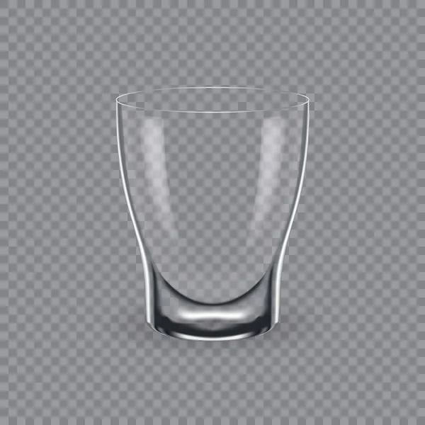 Plantilla, diseño, tabla de pan, vidrio vacío, tazas, para beber coñac . — Vector de stock