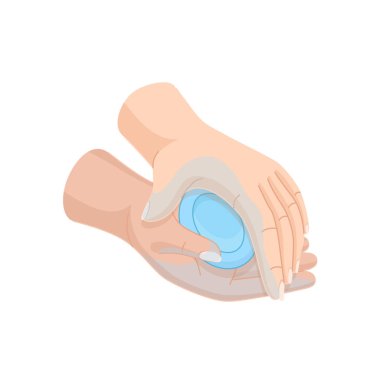 El sabunu, dezenfeksiyon, peçeteler, sıhhi hijyen temizlik ile yıkama.