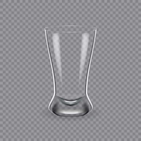 Plantilla, diseño, tabla de pan, vidrio vacío, tazas, para beber vodka . — Vector de stock