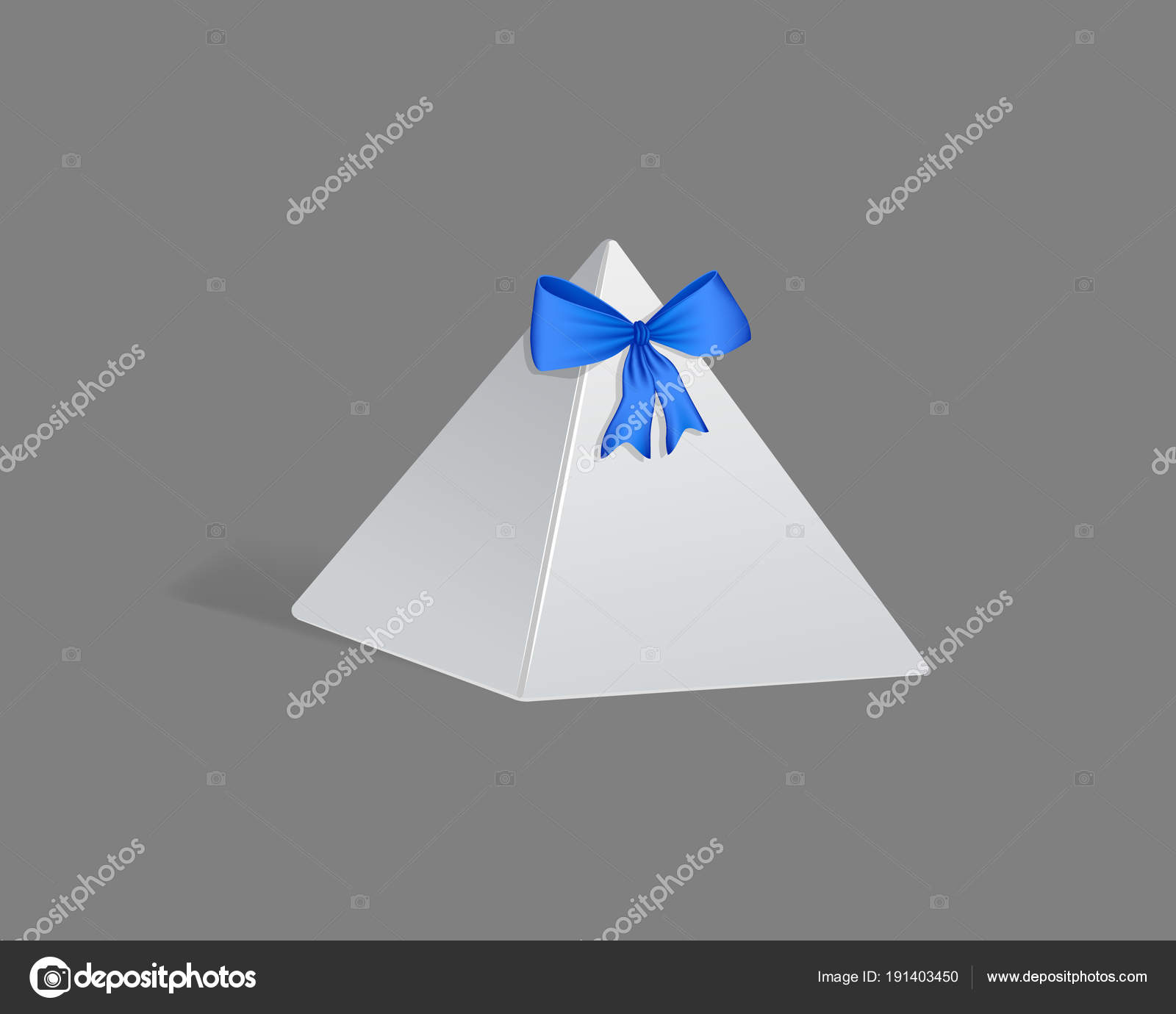 pyramid box templates realistic template mockup gift pyramid box template