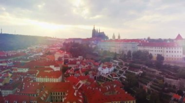 Prag Kalesi hava görüntüsü