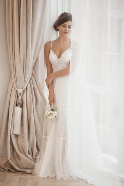 Güzel ve rüya gibi gelin Anastasiya